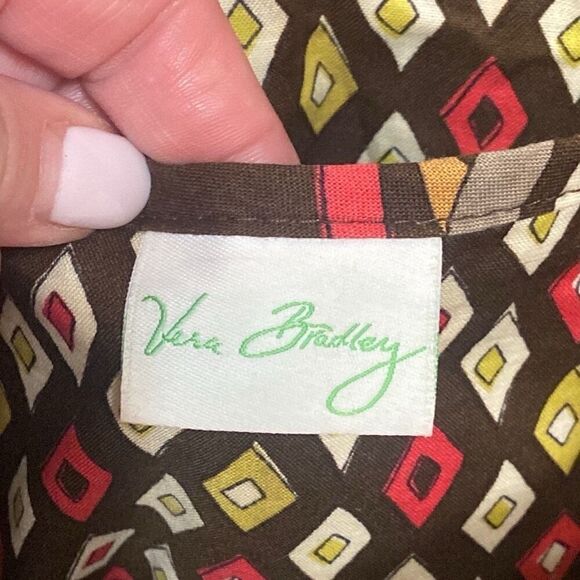 Vera Bradley Puccini Large Floral Toggle Tote Shoulder Shopping Bag Retired - Picture 10 of 12